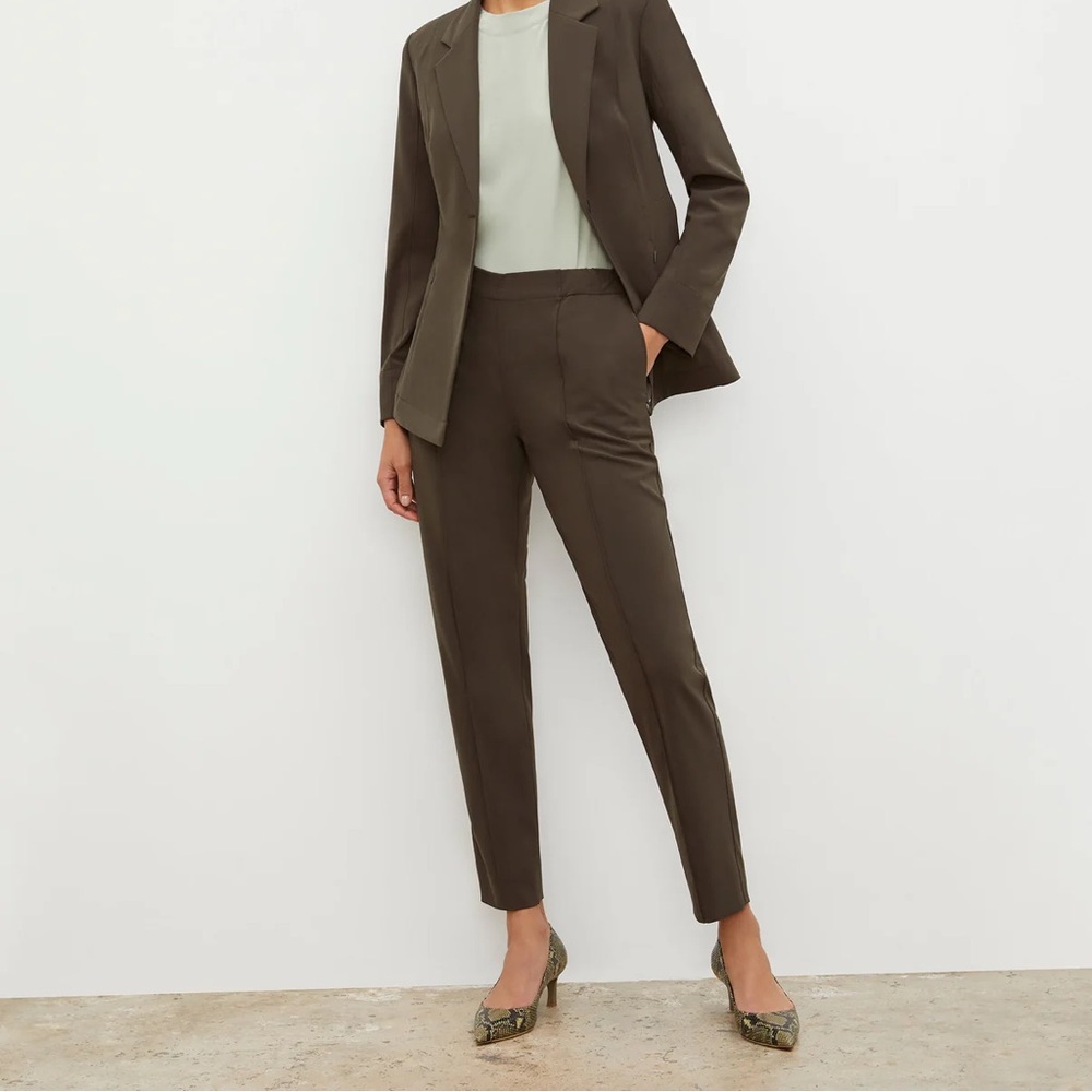 MM LaFleur The Colby Pant - OrigamiTech - Olive Green